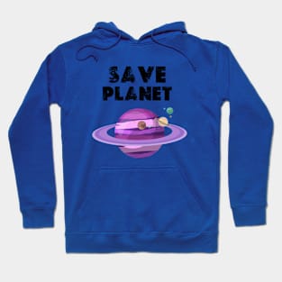 happy earth day 2024 SAVE PLANET Hoodie